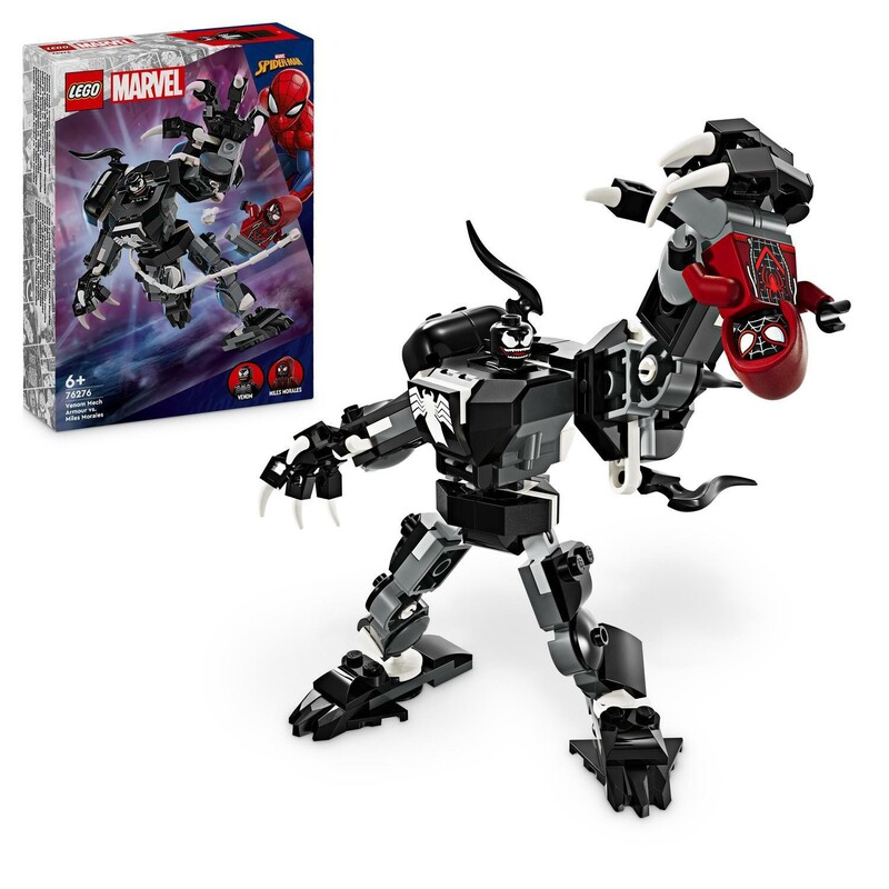 LEGO -  Marvel 76276 Venom in Robot Armor vs. Miles Morales
