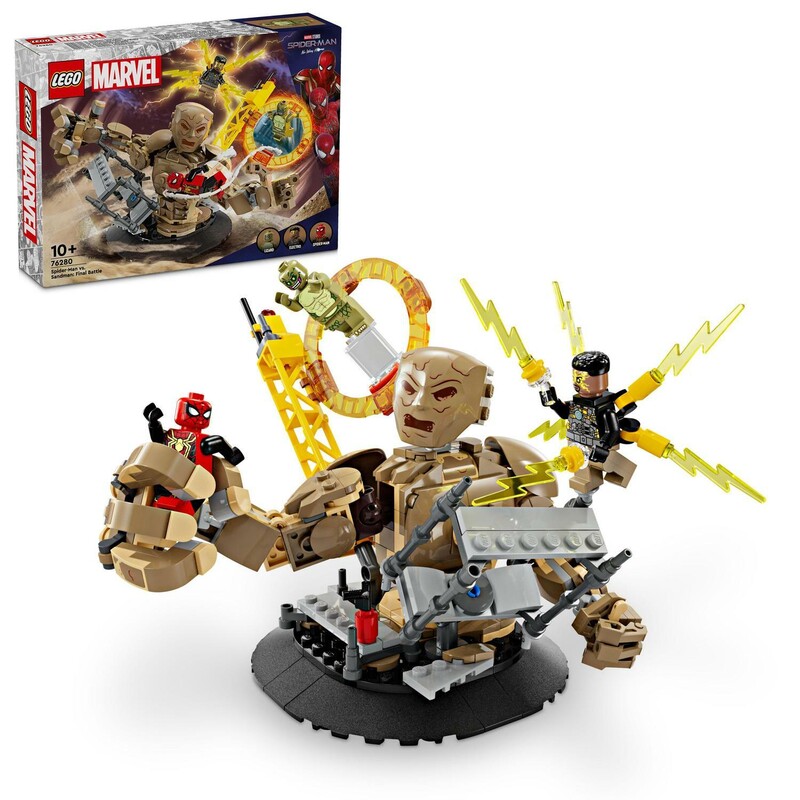 LEGO -  Marvel 76280 Pókember vs. Sandman: The Last Stand