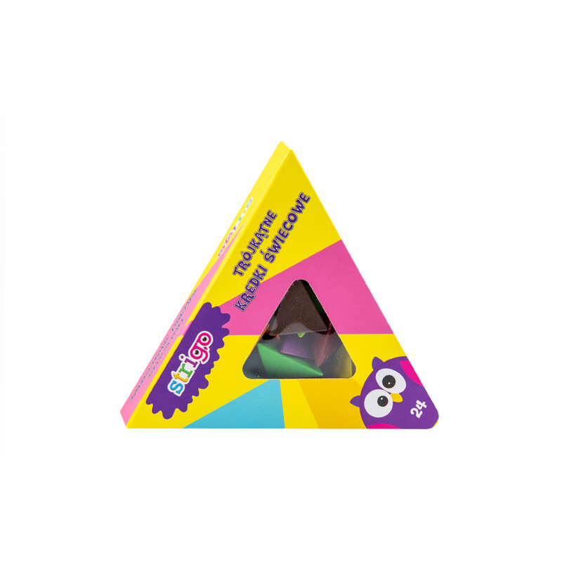 STRIGO - voskovky SSC023 trojuholníky 24ks