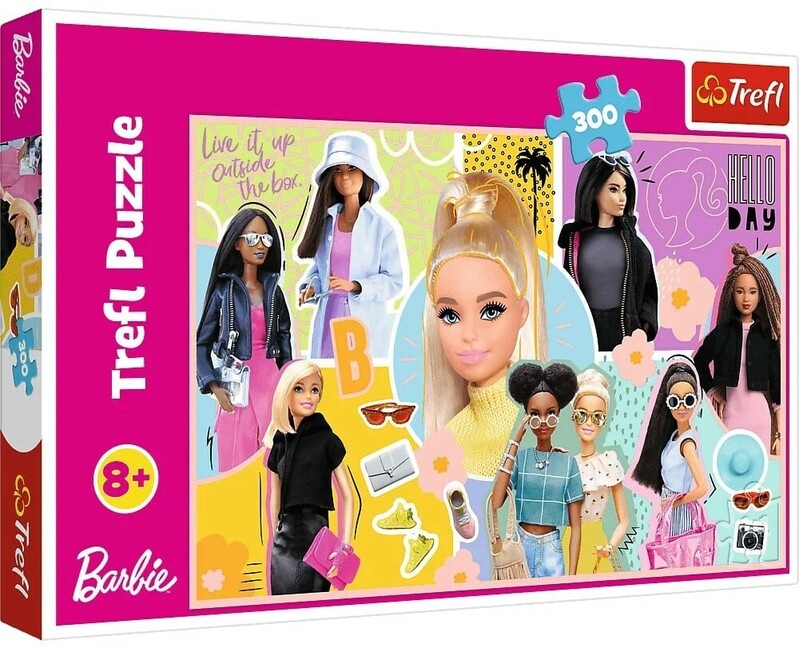 TREFL - Puzzle 300 - Kedvenc Barbie / Mattel
