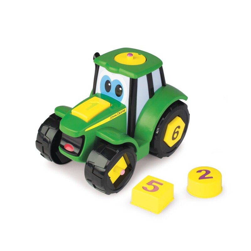 WIKY - John Deere traktor Johnny 21 cm számokkal
