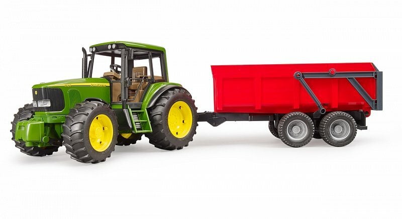 BRUDER - Farmer - John Deere vonós traktor