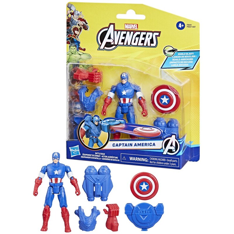HASBRO - Figura Avengers Captain America