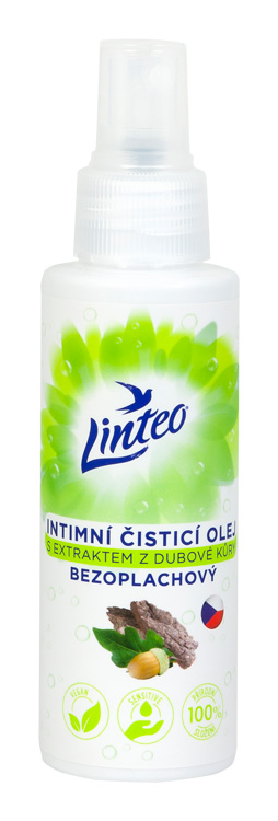 LINTEO - Tölgykéreg intim tisztító olaj 100ml