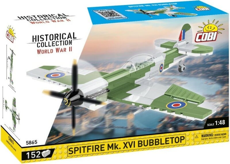 COBI - II WW Supermarine Spitfire Mk. XVI Bubbletop