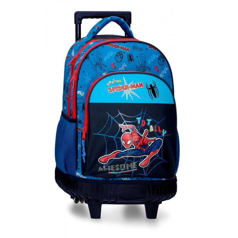 JOUMMA BAGS - Kerekes iskolai hátizsák  SPIDERMAN Totally Awesome