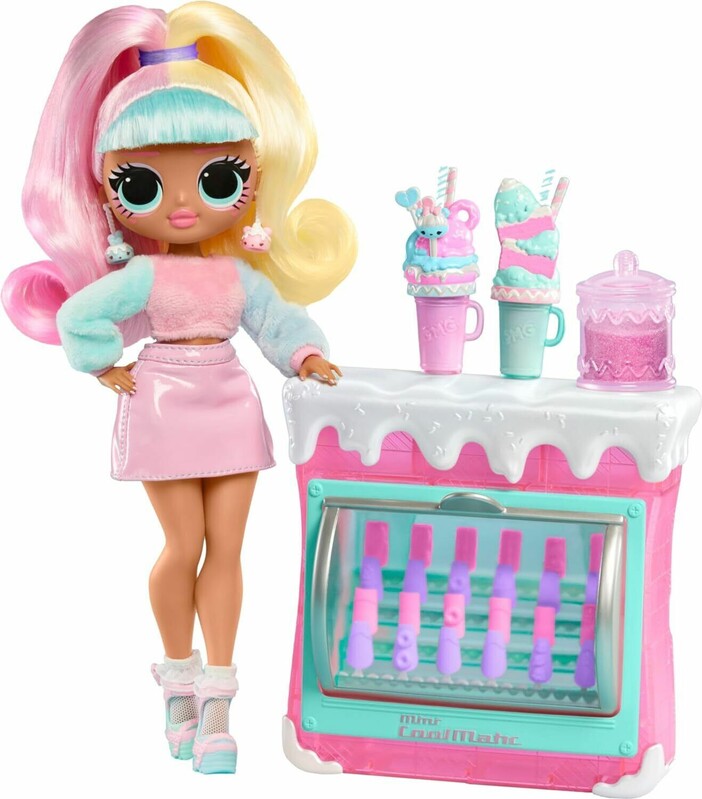 MGA - LOL Meglepetés! OMG Doll Nail Studio - Candylicious