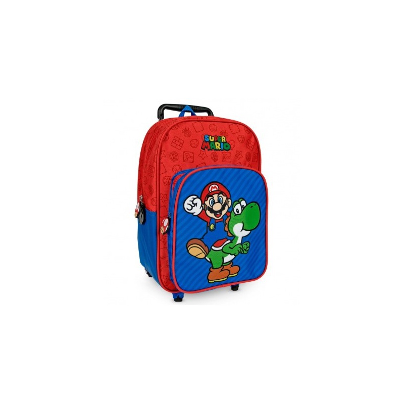 PERLETTI - Gyermek hátizsák kerekeken Super Mario