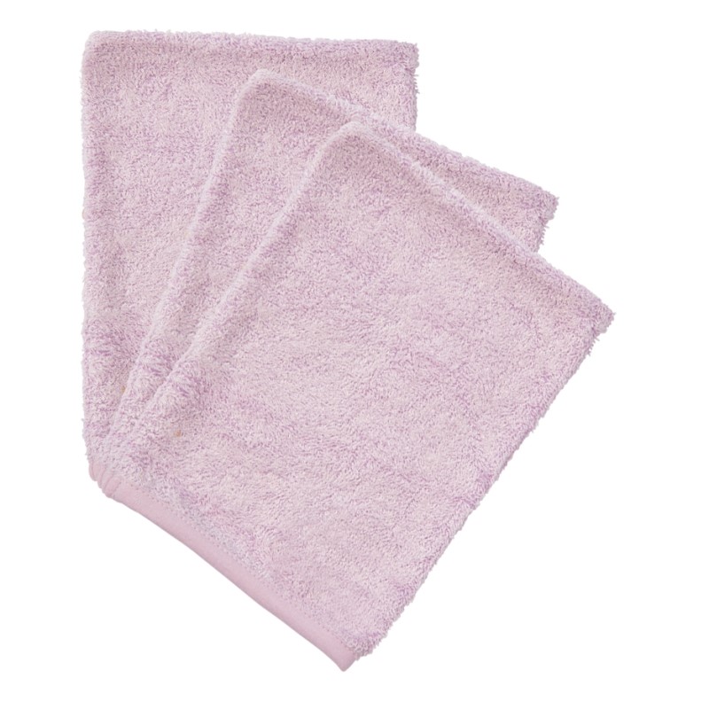 TIMBOO - Zuhanyzó mosdókendő 3 db Silky Lilac