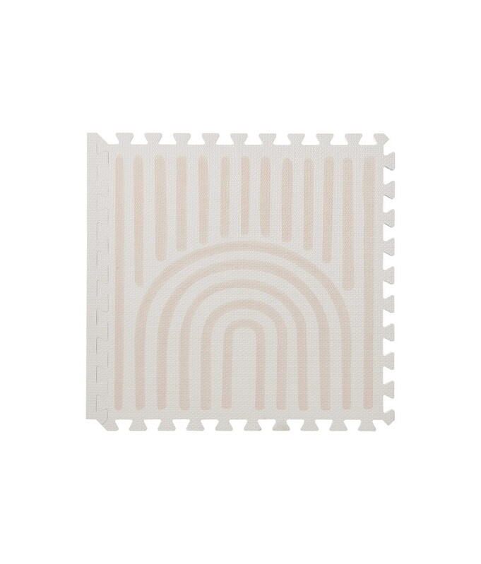TODDLEKIND - Prettier Játszószőnyeg Puzzle Linear Linen 120 x 180 cm