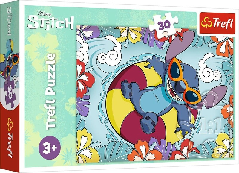 TREFL - Puzzle Lilo&Stitch: 30 darab nyaraláson