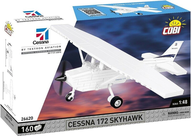 COBI - Cessna 172 Skyhawk-fehér