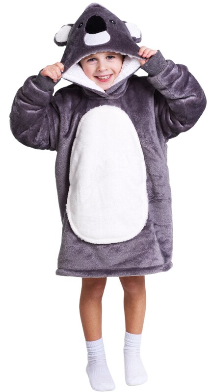 COZY NOXXIEZ - CH304 Koala - meleg TV pulóver takaró gyerekeknek 3 - 6 évek