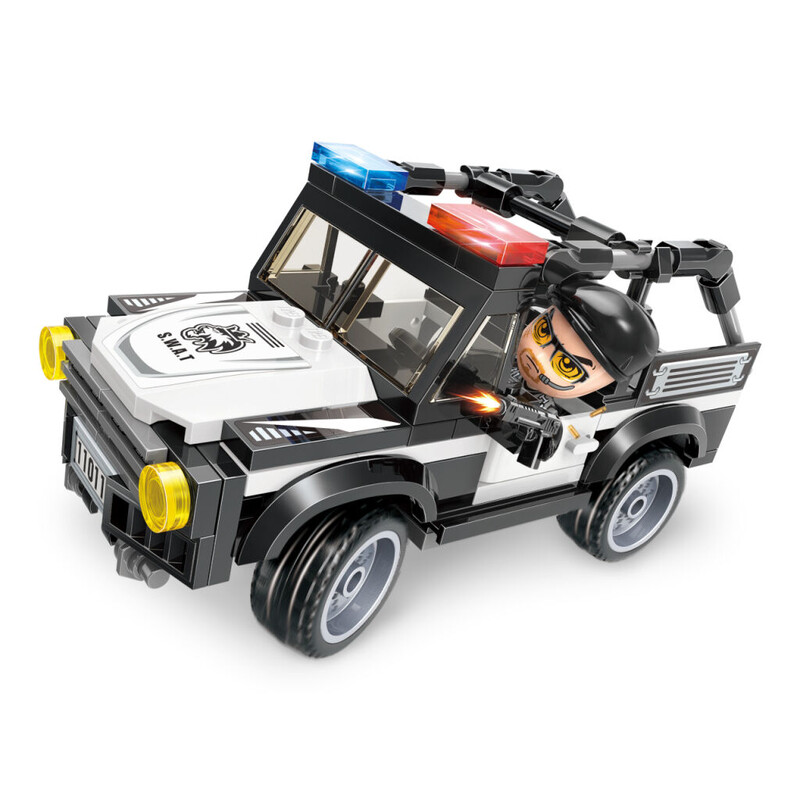 RAPPA - Qman Mine City Police W11011-1 Rendőrségi autó