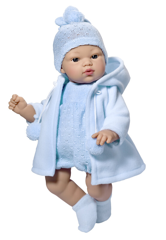 RAPPA - Realisztikus baba a Spanyolországi Asivil cégtől fiú Koke 36 cm
